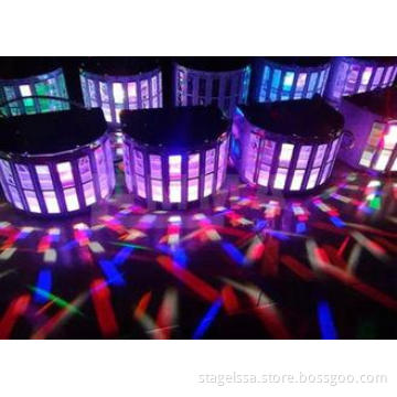 Disco Bar Dynamic Multi-colored Led Stage Lights  Butterfly
